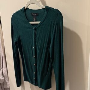 White House Black Market Teal Sweater